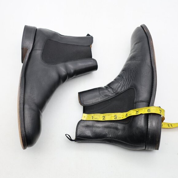 Beckett Simonon Bolton Chelsea Boots Men's 12 Black Leather Dress Shoes Pull On - Picture 6 of 13